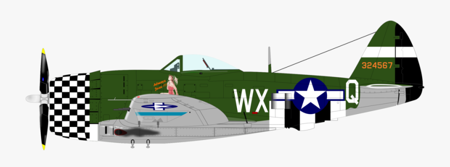 Thunderbolt P-47 D - P 51 Robert Welch, Transparent Clipart