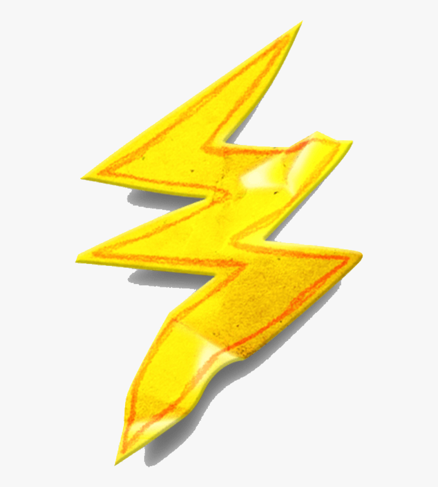 ⚡️#yellow #paper #thunderbolt #thunder #blush #mochi - Colorfulness, Transparent Clipart