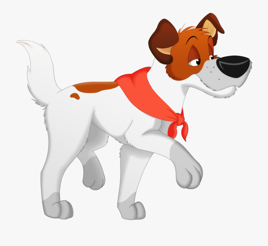 Lady - Dodger Oliver And Company Png, Transparent Clipart