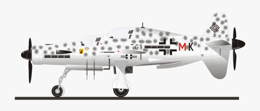 Fockewulf Fw 190,flight,republic P47 Thunderbolt - Light Aircraft, Transparent Clipart