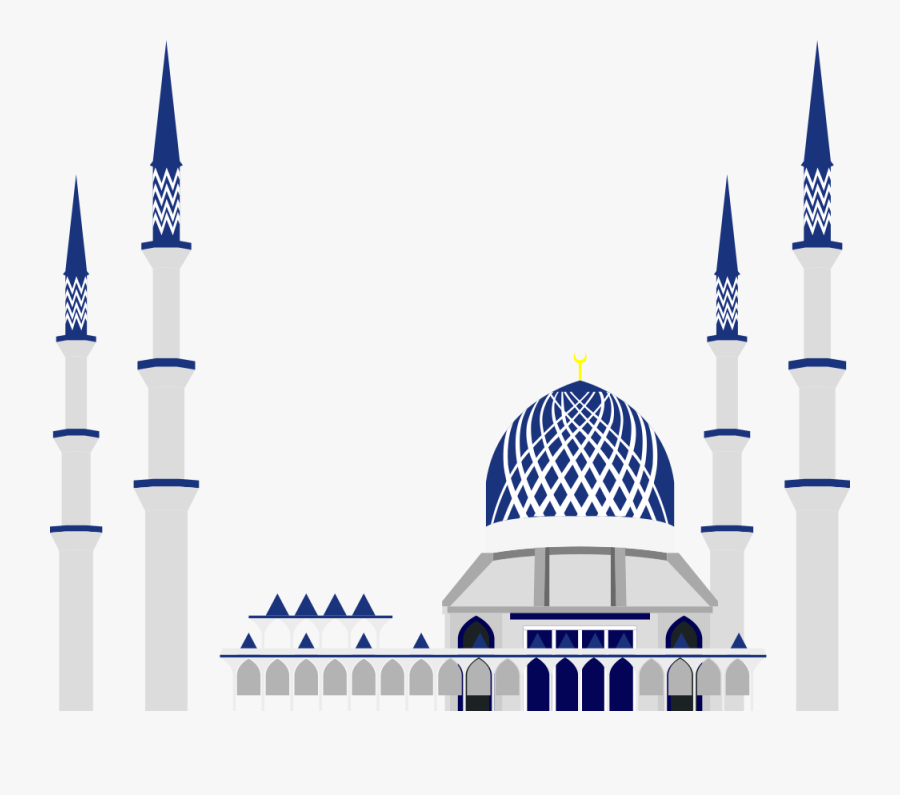 Sultan Salahuddin Abdul Aziz Shah Mosque, Shah Alam - Eid Ul Adha Mubarak Png, Transparent Clipart