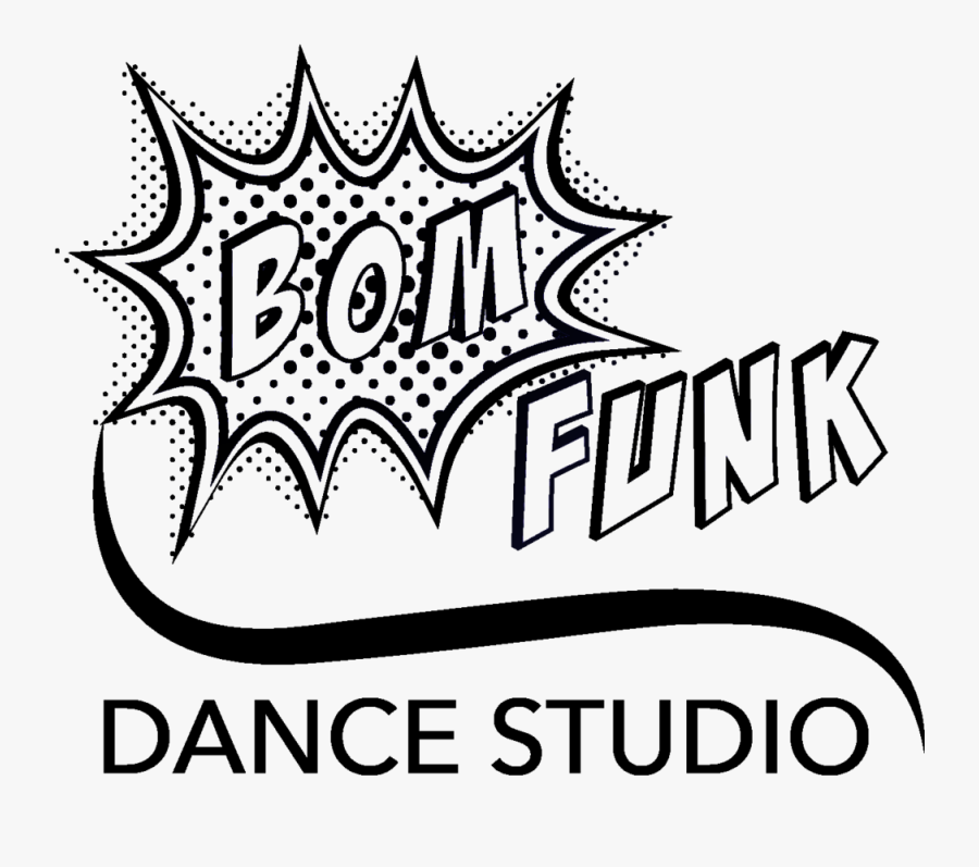 Bomfunkdancestudio Square Dropshadow Black - Bom, Transparent Clipart