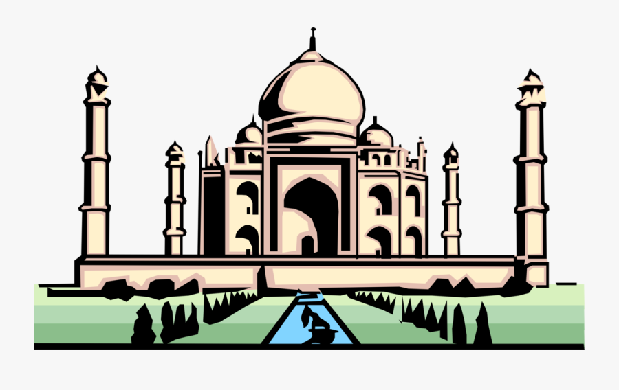 64887 - Taj Mahal Clipart Png, Transparent Clipart