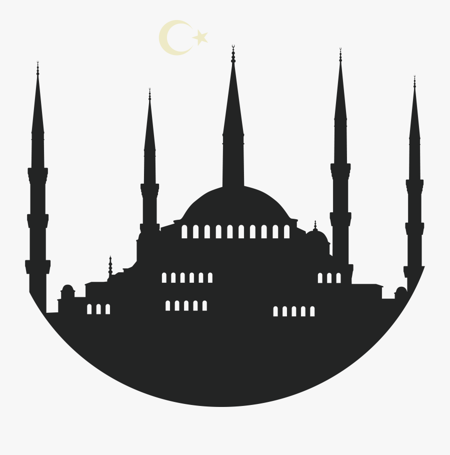 Ahmed Silhouette U0130znik Sultan Of Fatih Mosque Clipart - Constantinople Png, Transparent Clipart