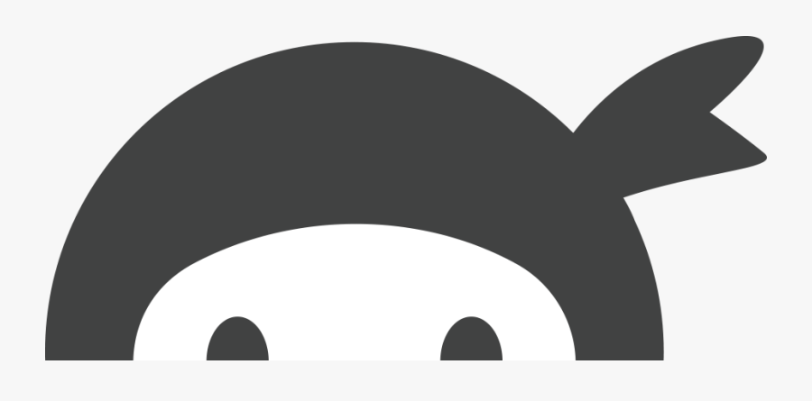 Ninja Peeking - Testing Ninja, Transparent Clipart