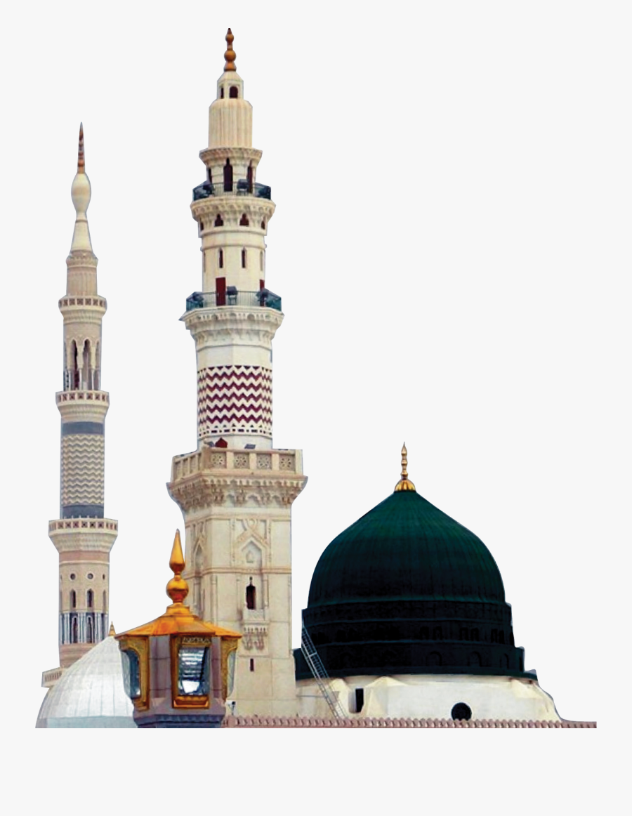 Mosque Background Image - Al-masjid Al-nabawi, Transparent Clipart