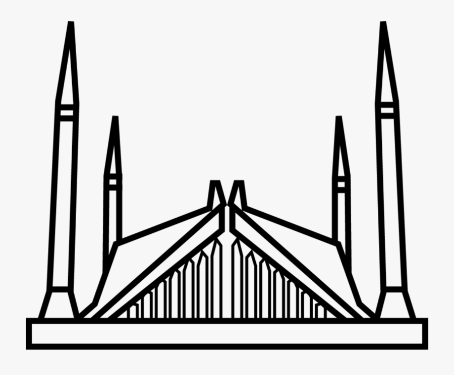 Faisal Mosque Icon Png, Transparent Clipart