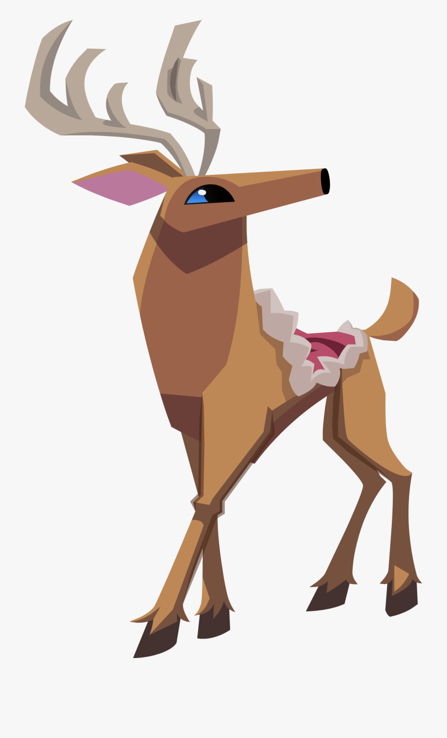 Deer Clipart Mother Deer - Animal Jam Characters Deer, Transparent Clipart