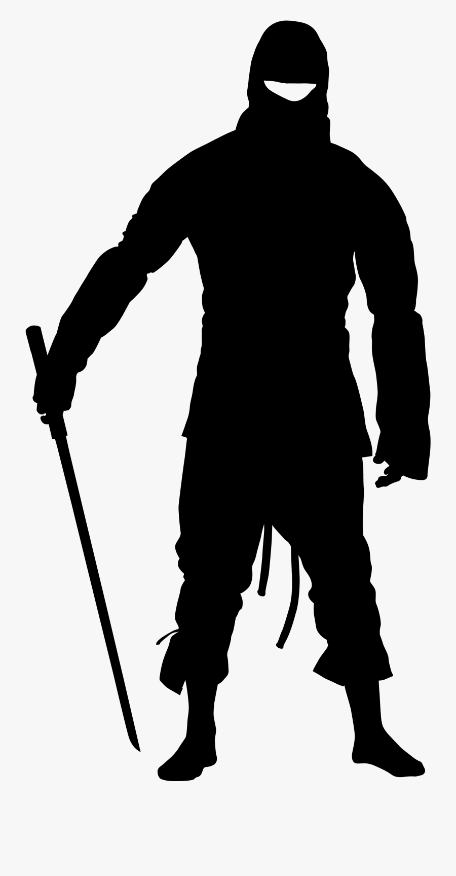 Ninja Silhouette Clipart Ninja Silhouette Clip Art - Ninja Silhouettes, Transparent Clipart