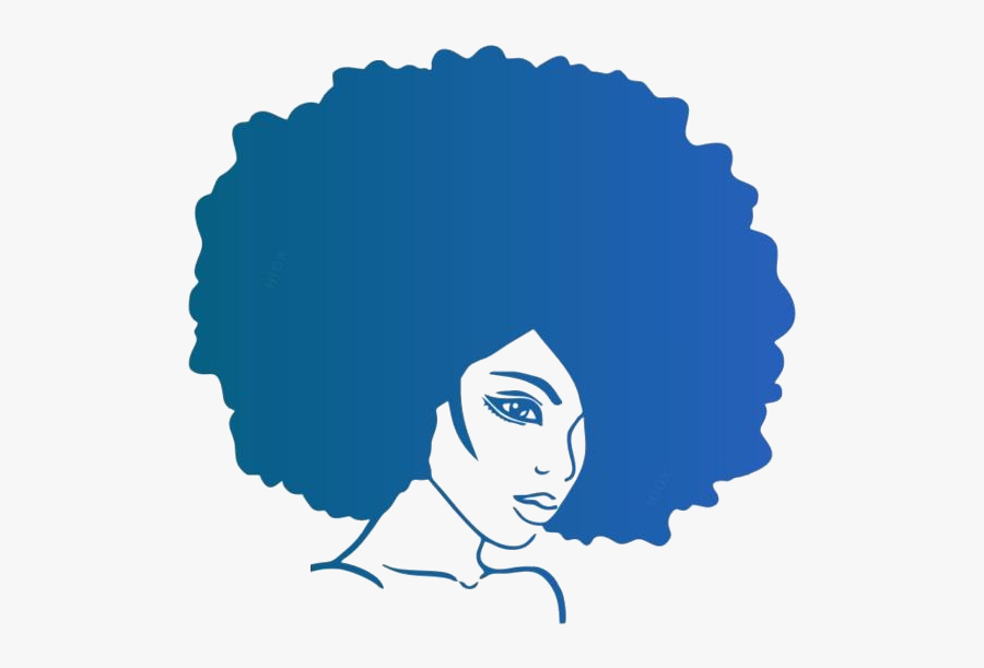 Hair Png Transparent Images - Afro Hair Clip Art, Transparent Clipart
