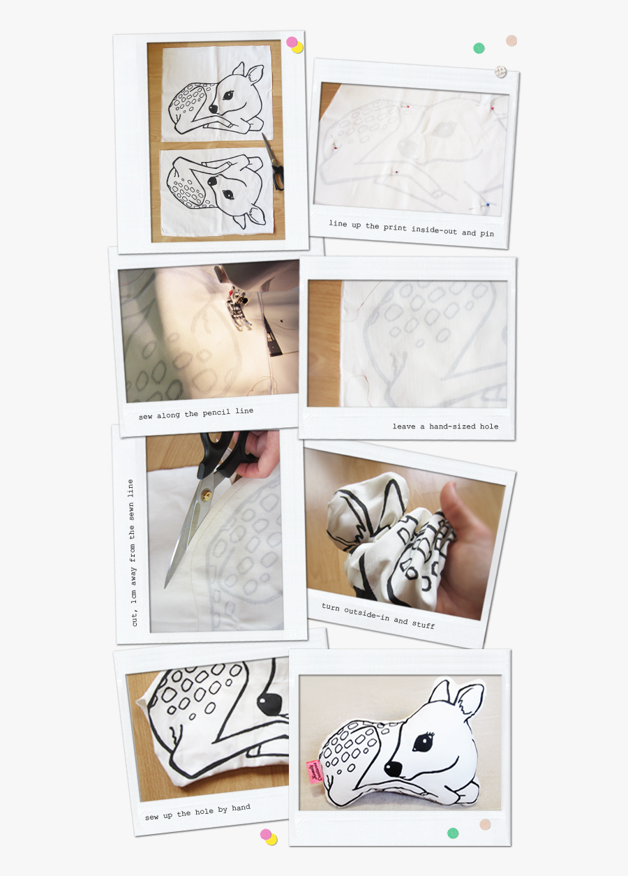 Transparent Baby Deer Png - Sketch, Transparent Clipart