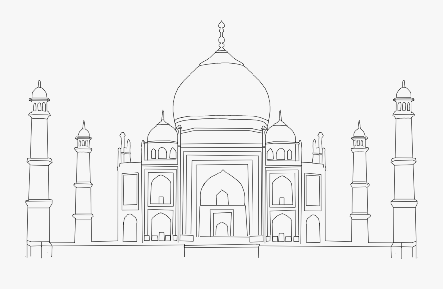Transparent Taj Mahal Clipart - Arch, Transparent Clipart