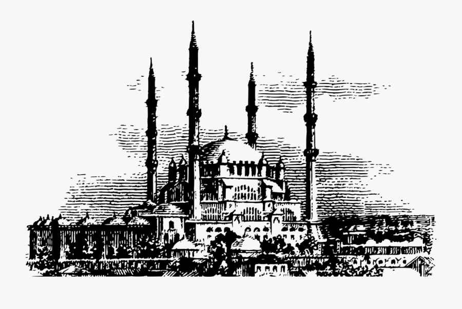 Architecture - Selimiye Mosque Png, Transparent Clipart