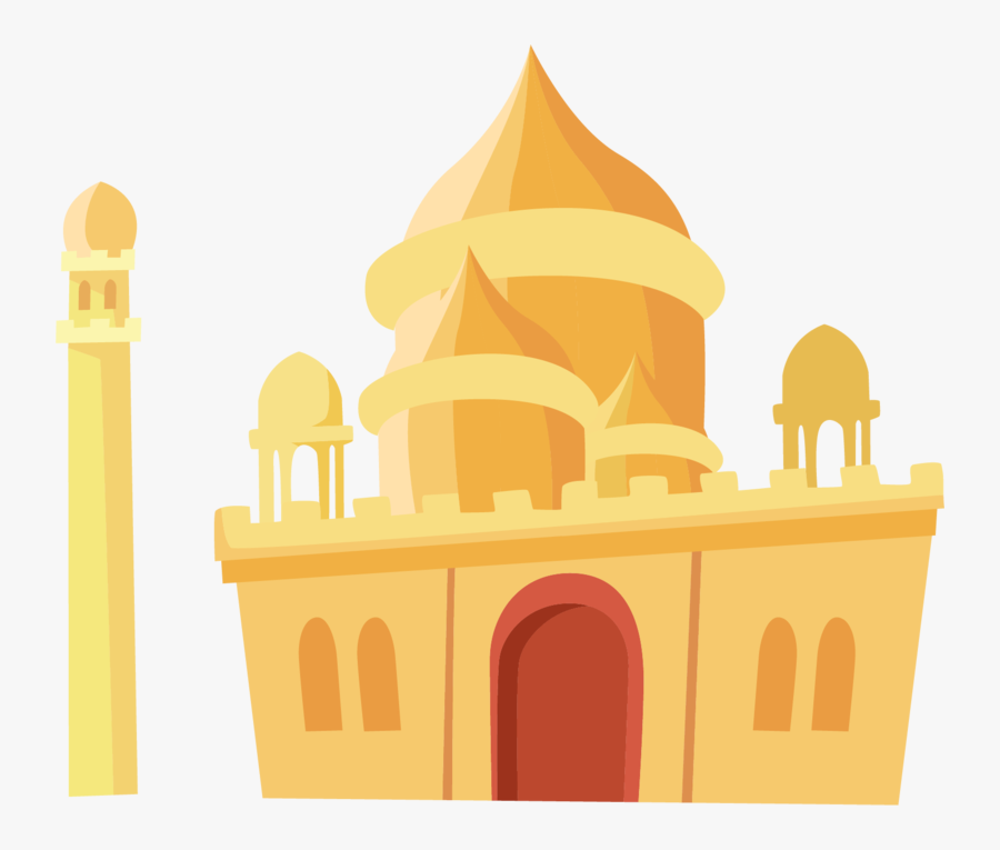 Mosque-vector - Illustration, Transparent Clipart