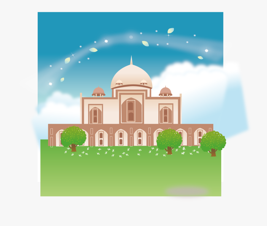 Mosque Clipart Abstract - Mosque Cartoon High Res, Transparent Clipart