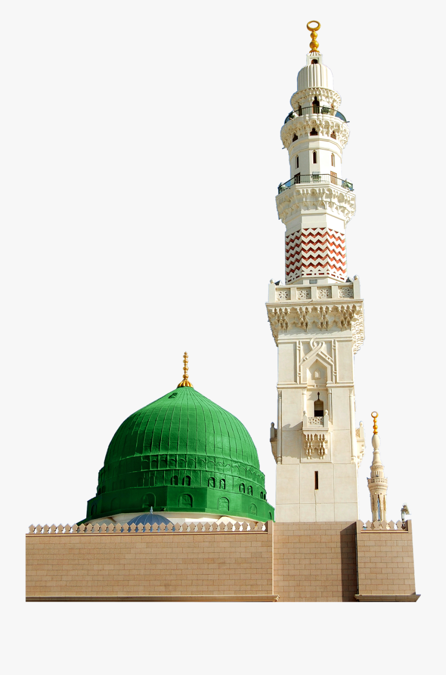 Transparent Mosque Clipart Free - Masjid E Nabawi Png, Transparent Clipart