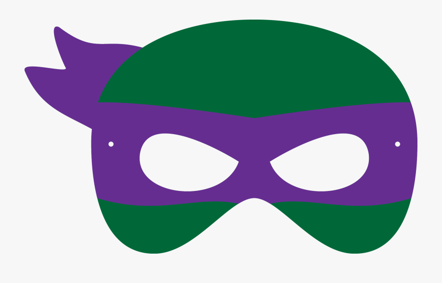 Ninja Turtles Clipart Purple - Ninja Turtle Mask Png, Transparent Clipart