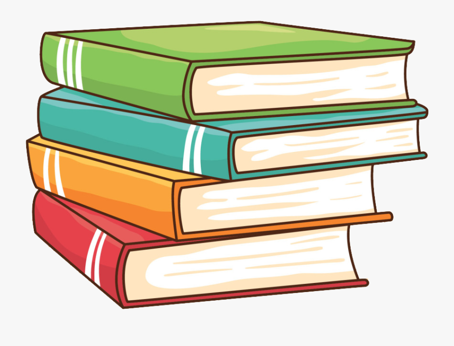 Hand-painted Books Png Download - Reading Book Sticker, Transparent Clipart
