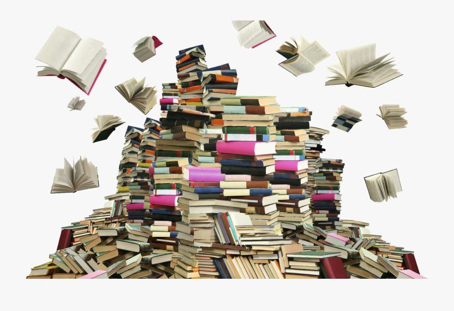 Books Png File Download Free - Many Books Png, Transparent Clipart