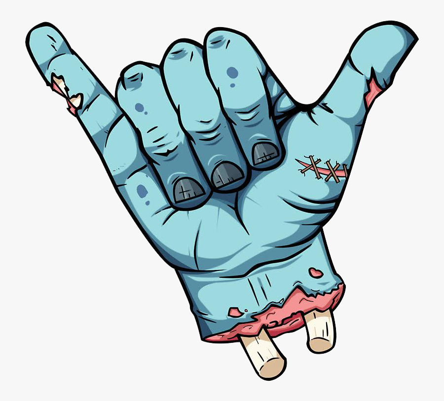 Claws Clipart Witch Finger - Zombie Sticker, Transparent Clipart