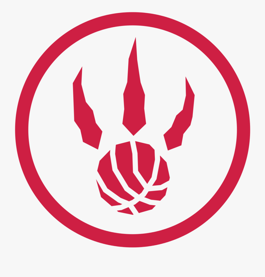Toronto Raptors Alternate Logo - Claw Toronto Raptors Logo, Transparent Clipart