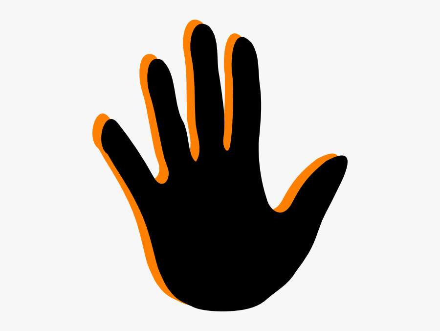 Handprint Clip Art - Illustration, Transparent Clipart