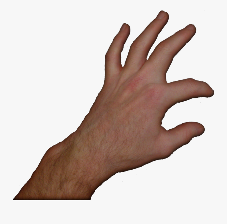 Skin Clipart Two Hand Print - Pinching Fingers Clipart, Transparent Clipart