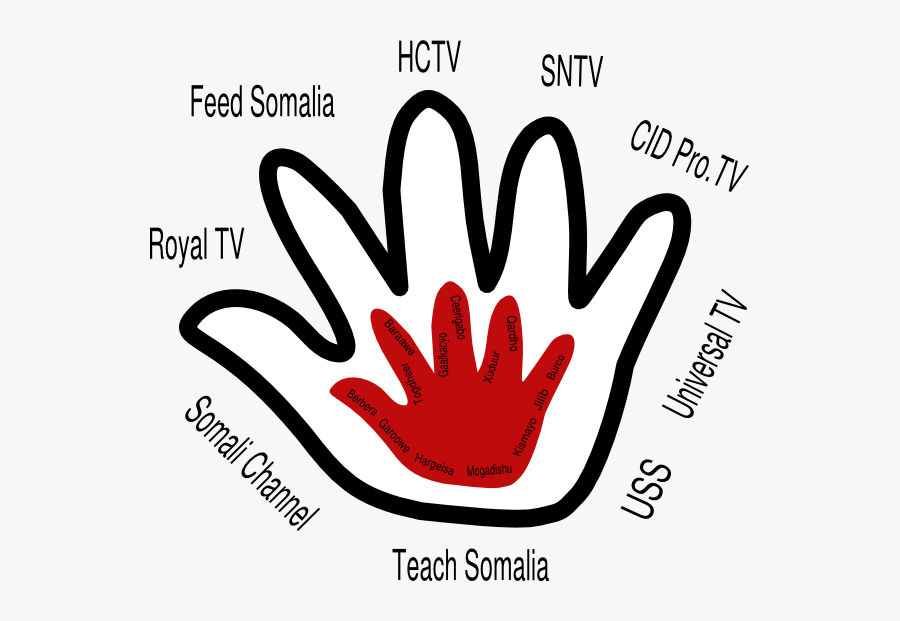 Handprint Clipart Black And White - Eduniversal, Transparent Clipart