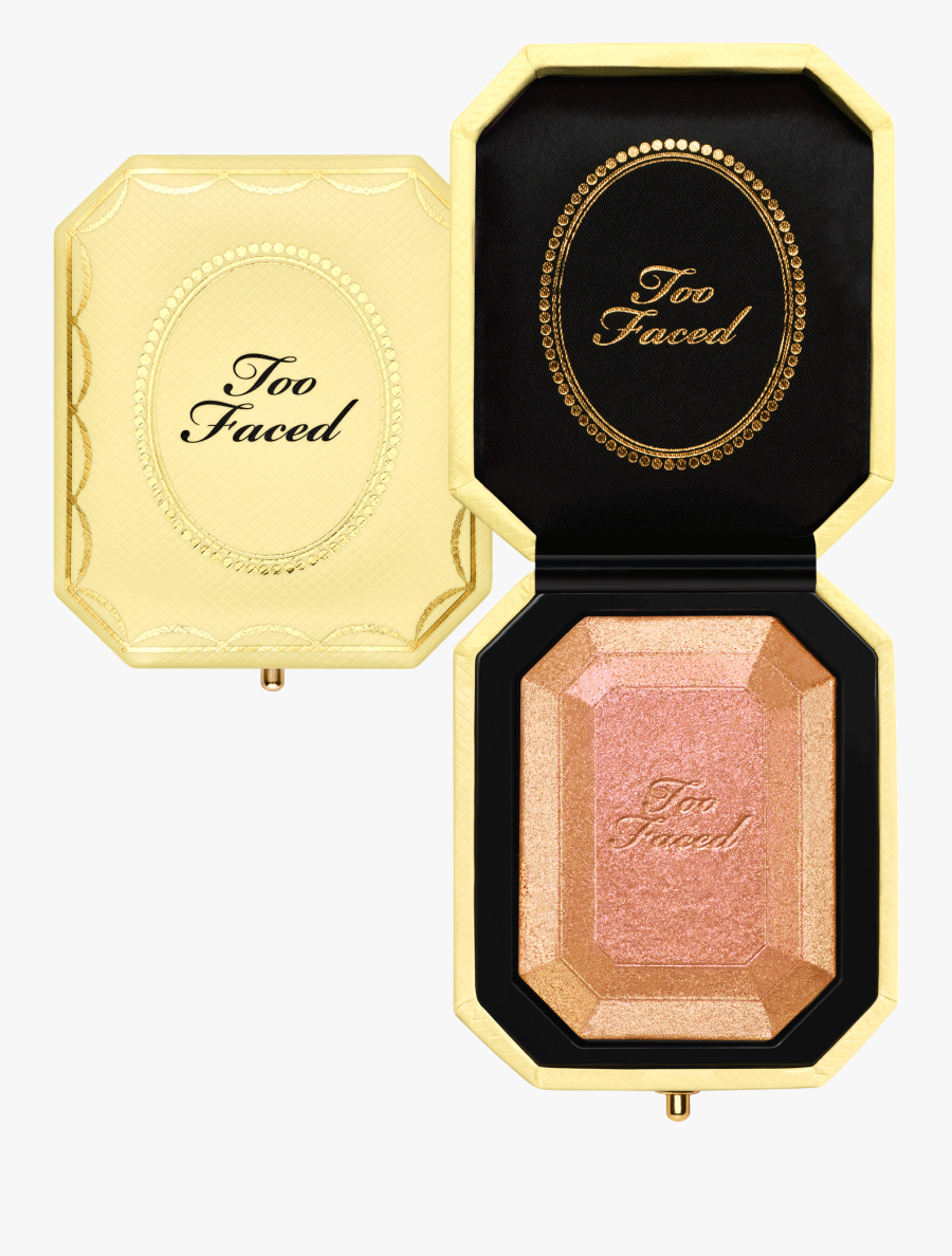 Too Faced Pink Highlighter - Two Faced Diamond Highlighter, Transparent Clipart