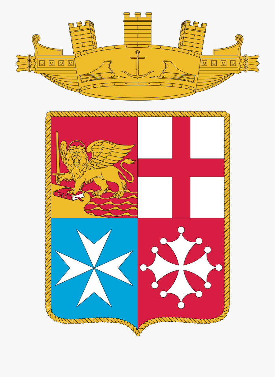 Stemma Marina Militare Italiana, Transparent Clipart