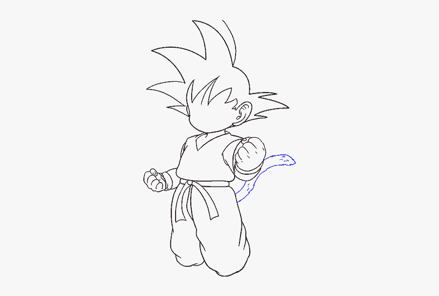 Clip Library Download Highlighter Drawing Easy - Easy Goku Drawing, Transparent Clipart