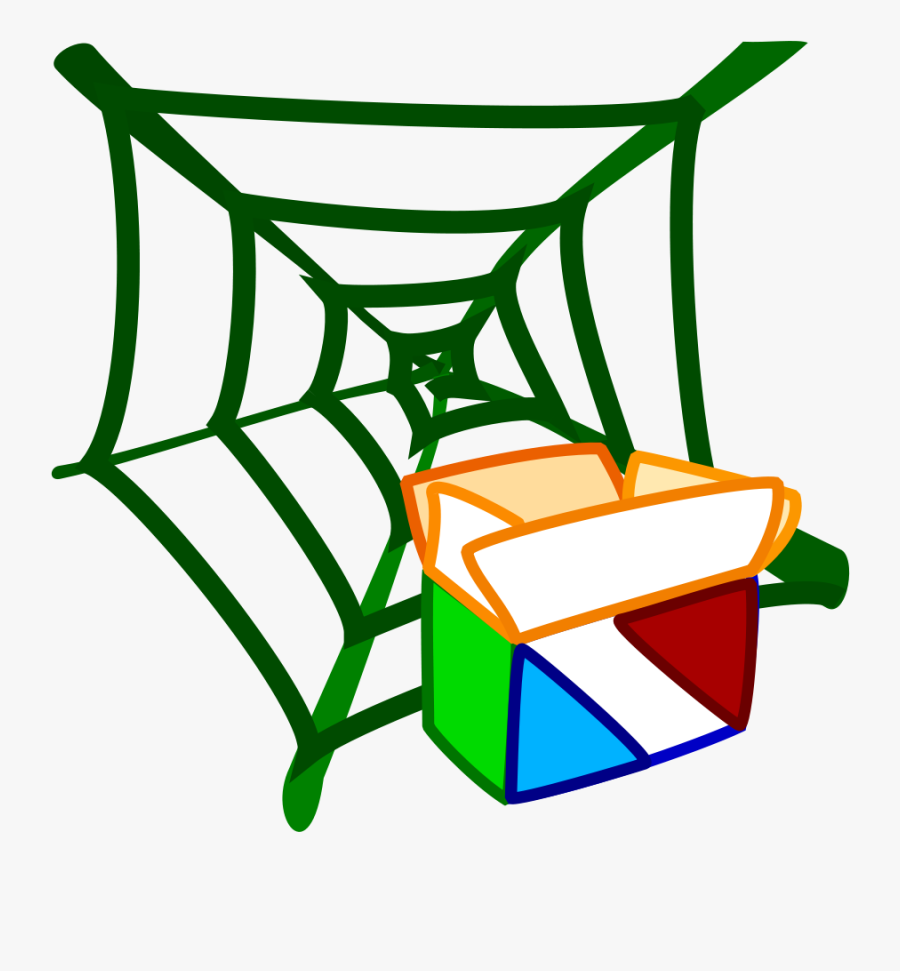 Transparent Cartoon Spider Web, Transparent Clipart