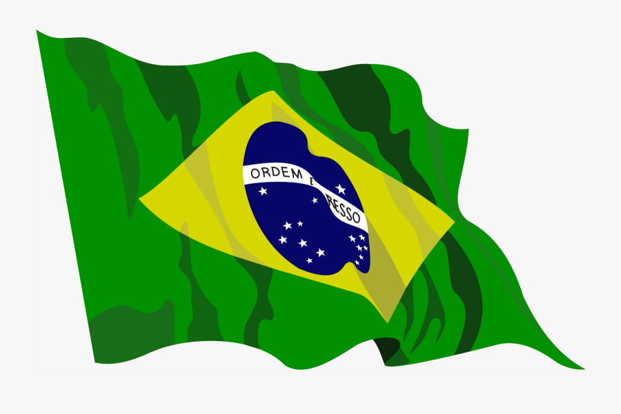 Brazil Flag Png - Brazil Flag Vector Png, Transparent Clipart
