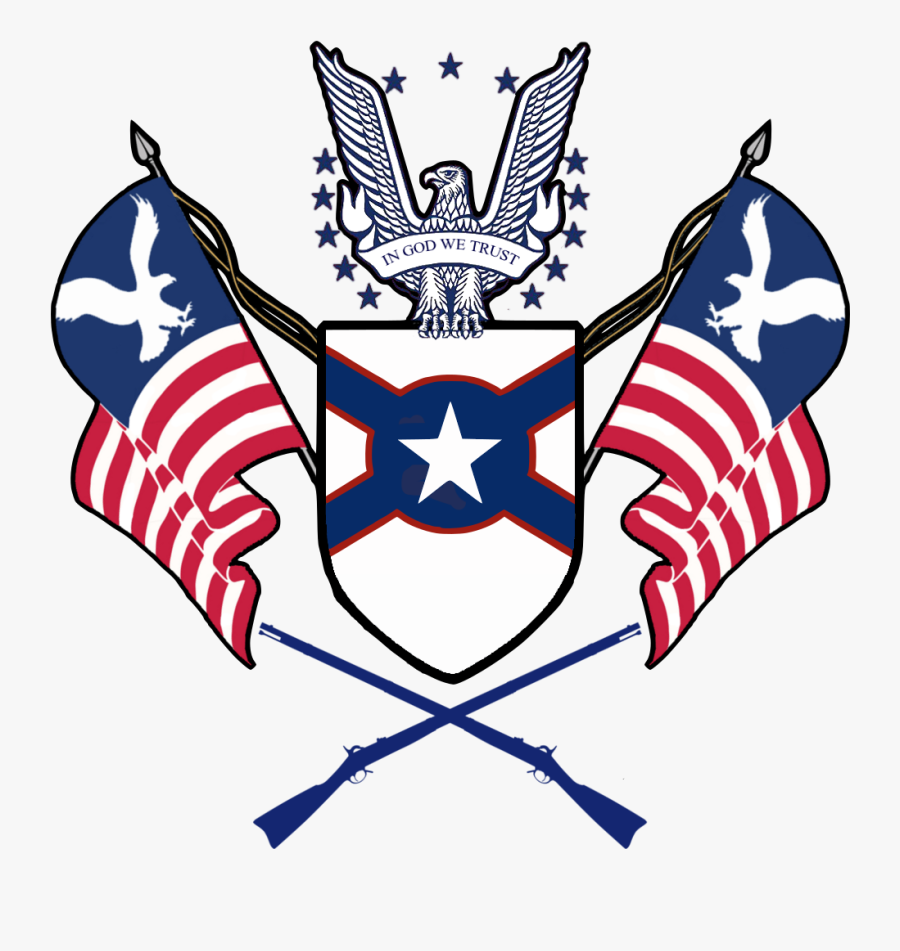 Transparent Eagle Symbol Png - Free American Empire Flag, Transparent Clipart