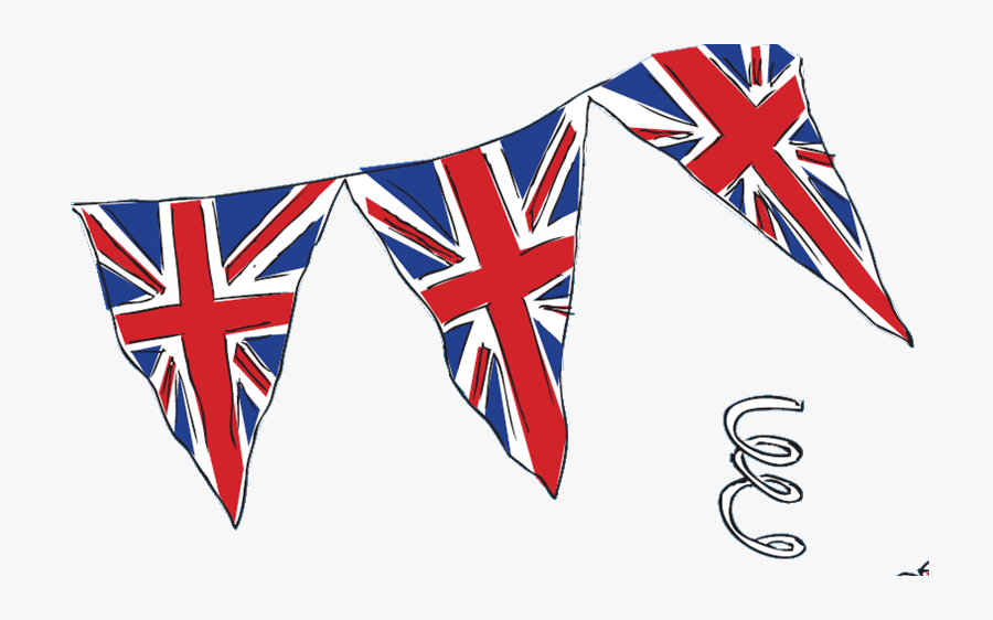 The Jubilee British Flag Bunting Png- - Transparent British Flag Bunting, Transparent Clipart