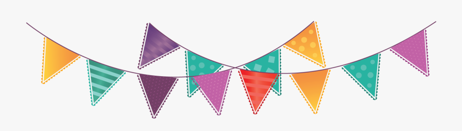 Flags Die Akker - Transparent Transparent Background Bunting Clipart, Transparent Clipart