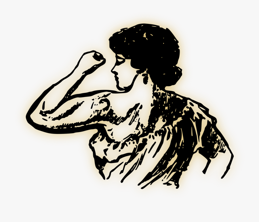 Flexing Arm Png - Illustration, Transparent Clipart