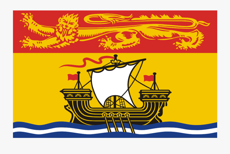 Ca Nb New Brunswick Flag Icon - New Brunswick Provincial Flag, Transparent Clipart