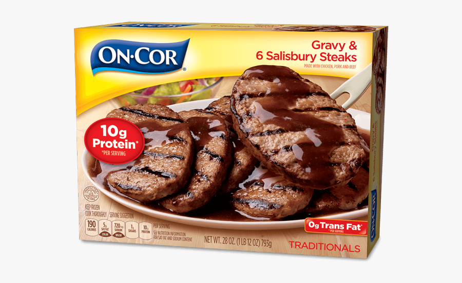Encore Salisbury Steak, Transparent Clipart