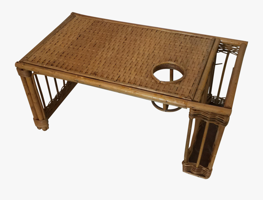 Clip Art Vintage Rattan Chairish - Coffee Table, Transparent Clipart