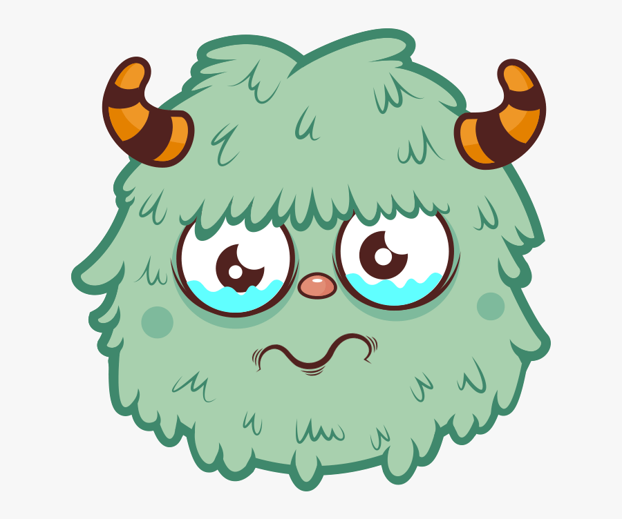 Sad Monster Clip Art - Gif De Feliz Dia Amor, Transparent Clipart