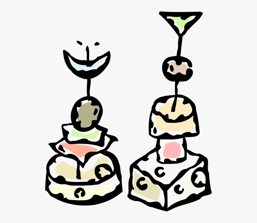 Appetizers Clipart Finger Food - Hors D Oeuvres Clipart, Transparent Clipart