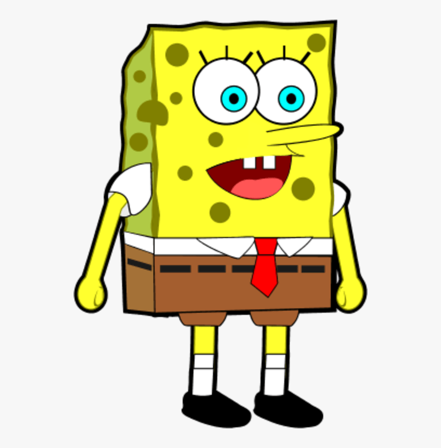 Large Barrel - Pants Square Bob Sponge, Transparent Clipart