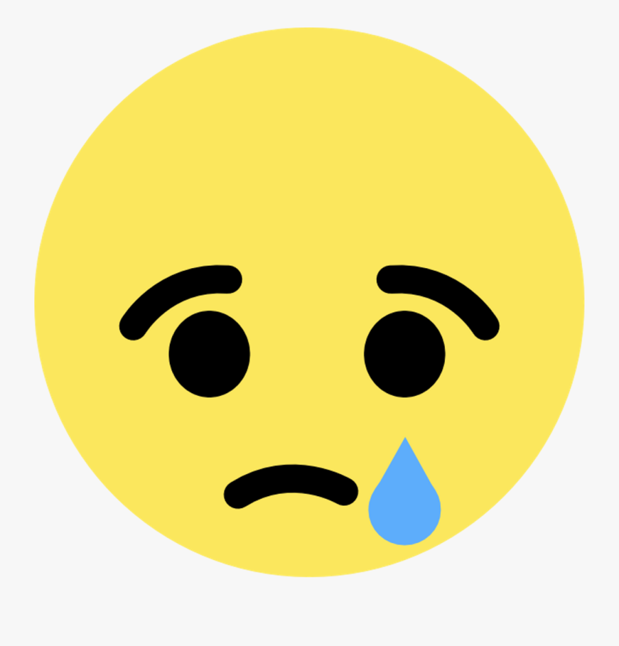 Facebook Sad Emoji Png Clipart , Png Download - Reacciones De Facebook Png, Transparent Clipart