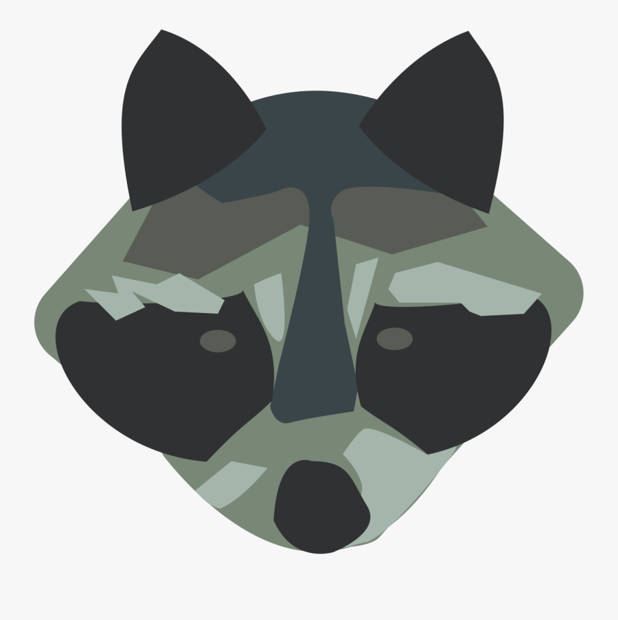 Scalable Vector Raccoon - Raccoon Clip Art, Transparent Clipart