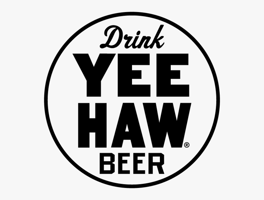 Yee Haw Beer Logo, Transparent Clipart