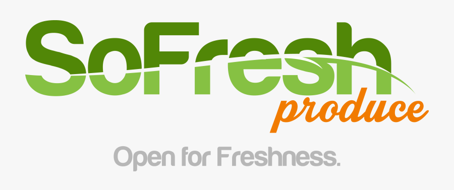 Transparent Produce Clipart - So Fresh Produce, Transparent Clipart