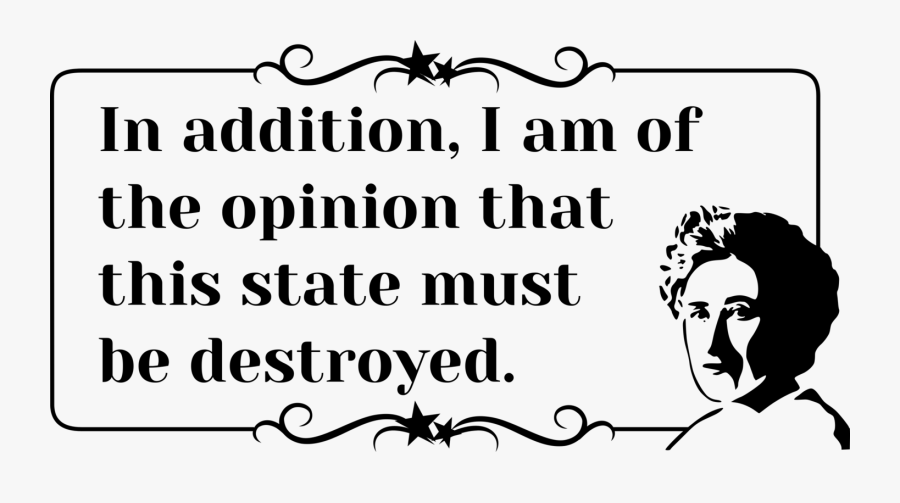 Emotion,love,monochrome Photography - Rosa Luxemburg State Quotes, Transparent Clipart