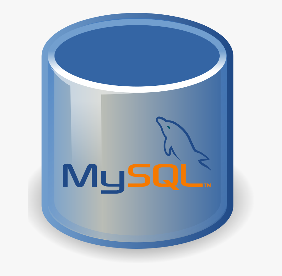 Database Symbol Clip Art - Mysql, Transparent Clipart