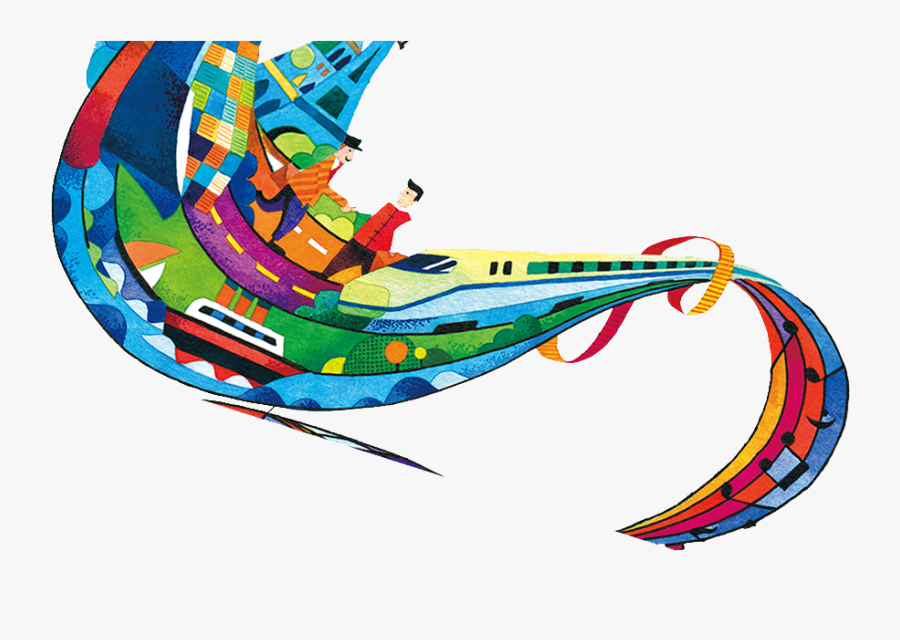 One Belt One Road Art, Transparent Clipart